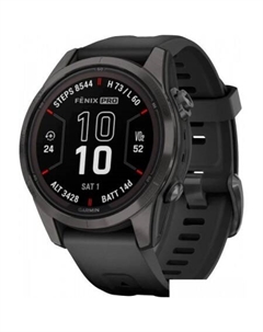 Умные часы Fenix 7S Pro Sapphire Solar (карбоново-серый титан/черный) Garmin
