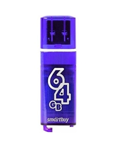 USB Flash Glossy Dark Blue 64GB [SB64GBGS-DB] Smartbuy