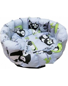 Лежак Ракушка №1 Совы stm 555 Happy friends