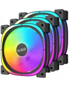 Комплект вентиляторов для корпуса EF120 ARGB (черный, 3 шт.) Pccooler