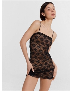 Комбинация женская черная кружевная Mark formelle