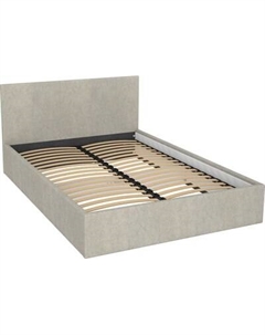 Двуспальная кровать МДК Диана Ash КР1-AS1400 140x200 Мдк