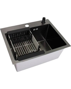 Мойка кухонная WS-35040B/GER013 Wisent