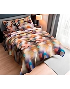 Комплект постельного белья Моё бельё П 1.5сп Классик Огни города