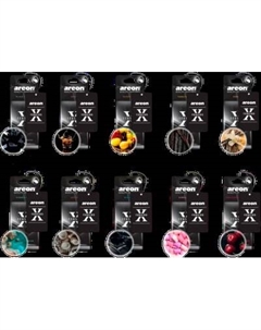 Набор ароматизаторов автомобильных XVERSION/1 Areon