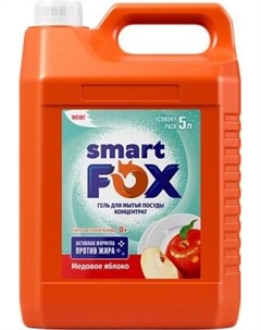 Средство для мытья посуды Smart FOX Медовое яблоко / 190052 Smart fox
