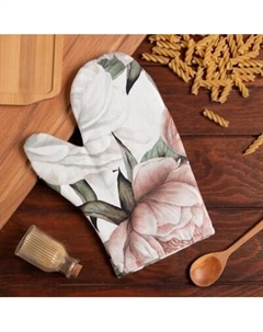 Рукавица-прихватка Этель Пионы / 5376626