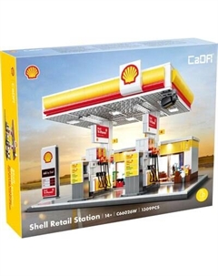 Конструктор Заправка Shell Retail Station / C66026W Cada