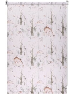 Рулонная штора Franc Gardiner Print Лесные друзья олени, день 90х160 / 9403217912 Franc gardiner