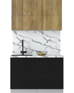 Кухонный гарнитур Интерлиния Мила Матте 1.2 А