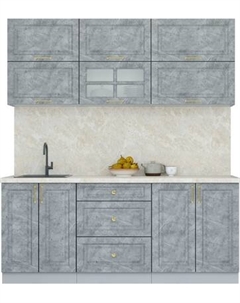 Кухонный гарнитур Интерлиния Мила Шато 1.9Б