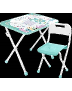 Комплект мебели с детским столом Ника КП/ММ Математика с монстриками