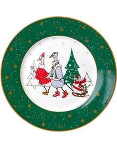 Тарелка столовая обеденная Lefard Family Christmas 425-207
