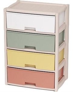 Комод пластиковый Альтернатива Колорит / М8822