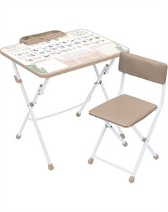 Комплект мебели с детским столом Ника Познайка КУ1/П