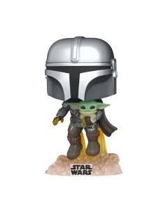 Фигурка коллекционная Funko POP! Bobble Star Wars Mandalorian with 50959 / Fun2549817
