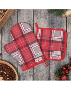 Набор прихваток Этель Уютное Рождество / 9618527