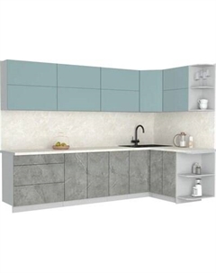 Кухонный гарнитур Интерлиния Мила Матте 1.5x3.0 А PR