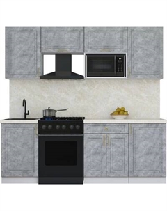 Кухонный гарнитур Интерлиния Мила Шато 2.2В