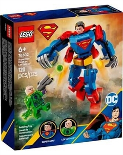 Конструктор Lego DC Робот Супермена против Лекса Лютора 76302