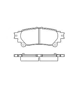 Тормозные колодки 0986495174 Bosch