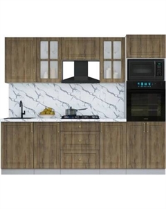 Кухонный гарнитур Интерлиния Мила Шато 2.5В