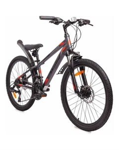 Велосипед Navigator-400 MD 24 (12" Серый/Красный) LU092747 Stels