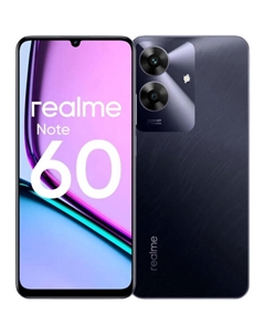 Смартфон Realme Note 60 RMX3933 6GB/128GB (черный)