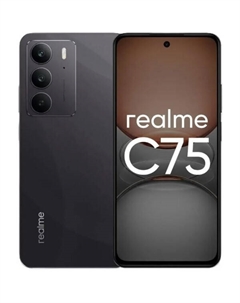 Смартфон Realme C75 8GB/128GB (черный)