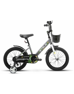 Велосипед Strike VC 16" (9.6" Серый) JU135646 Stels