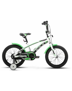 Велосипед Shadow VC16" (9.5" Белый/Зеленый) JU135617 Stels