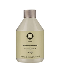 Кондиционер разглаживающий для непослушных волос с яблочным экстрактом, веган Discipline 300 Bulbs&roots