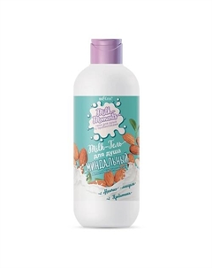 Милк-гель для душа "Миндальный" с пробиотиками Milk moments 400.0 Belita