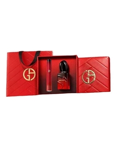 Подарочный набор Sì Passione Eau de Parfum Intense+Lip Maestro 30 Giorgio armani