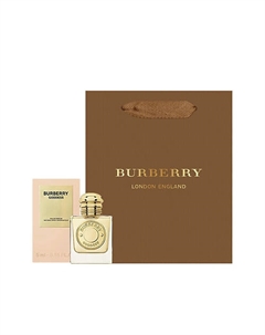 Набор: Миниатюра парфюмерной воды Goddess + Подарочный пакет 5 Burberry