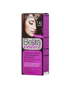 Краска стойкая с витаминами для волос Belita color Белита-м