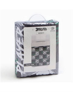 Покрывало 1.5-спальное «» Soccer team, 145×210±5 см, микрофибра Этель