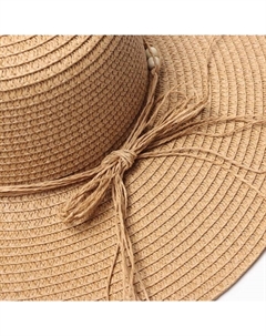 Шляпа женская, цв. коричневый, р-р 58 Minaku