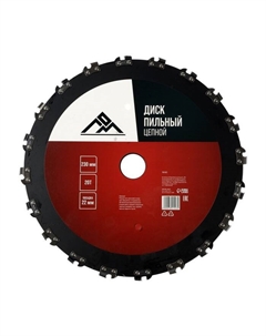 Диск пильный цепной для триммера ЛОМ, 20Т, 230×25.4 мм Lom