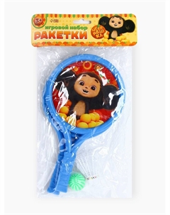 Набор игровой «», ракетки, воланчик, мячик Чебурашка
