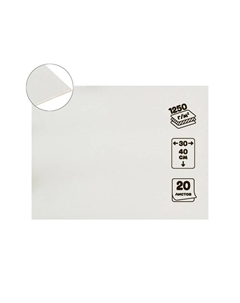 Картон переплётный 2.0 мм, 30 х 40 см, 20 листов, 1250 г/м², белый Calligrata