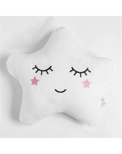 Подушка декоративная «. Звездочка белая», 36×39 см, велюр Этель