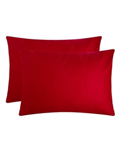 Комплект наволочек "" цв. красный, 50х70 см - 2 шт, 100% хлопок, бязь Этель