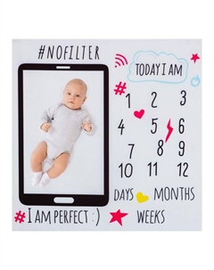 Пеленка «Смартфон» 100х100см, п/э 100% Крошка я