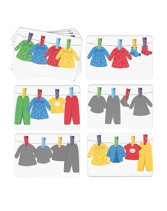 Развивающая игра с прищепками «Большая стирка», 3+ Лас играс