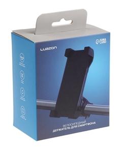 Держатель для телефона на велосипед Luazon, до 185×95 мм, чёрный Luazon home