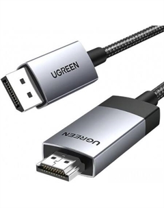 Кабель DP119 15574 DisplayPort - HDMI (2 м, черный) Ugreen