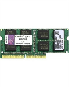 Оперативная память ValueRAM 8GB DDR3 SO-DIMM PC3-12800 (KVR16S11/8) Kingston