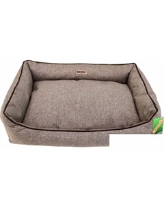 Лежак Европа №3 Л7656М-Х (коричневый) Кот и пес