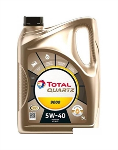 Моторное масло Quartz 9000 5W-40 SN/CF 5л Total